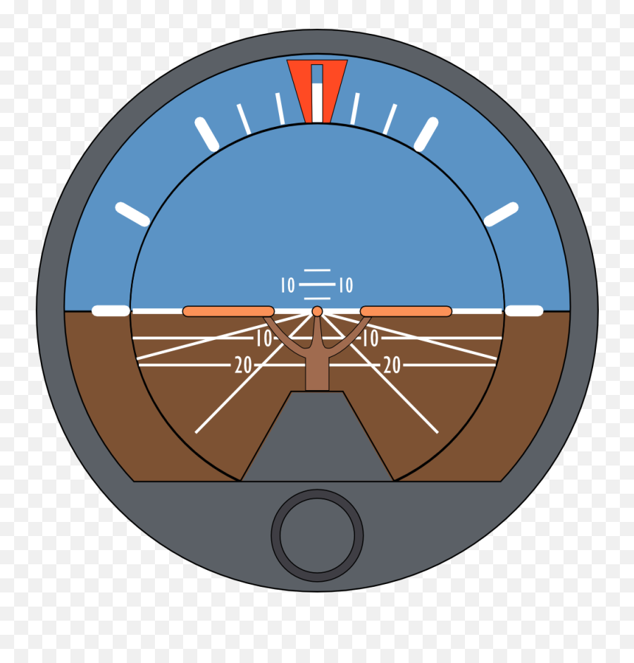 Attitude Indicator Icon - Clip Art Library Attitude Indicator Png,Indicator Icon