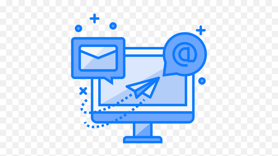 Business Icon Of Colored Outline Style - Mail And Promotion Icon Png,Social Business Icon