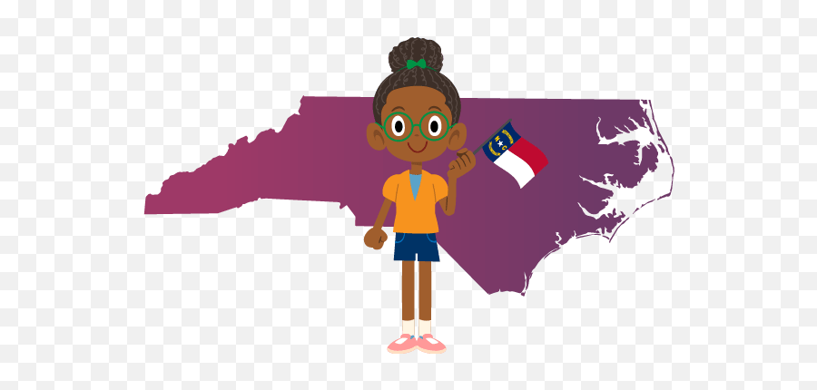 Unit Study Supplement North Carolina Facts Us 12th State - North Carolina State Pink Png,North Carolina State Icon