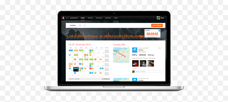 Sports Tracker - The Original Sports App With Maps And Gps Sports Tracker Pc Png,Icon Sports Media