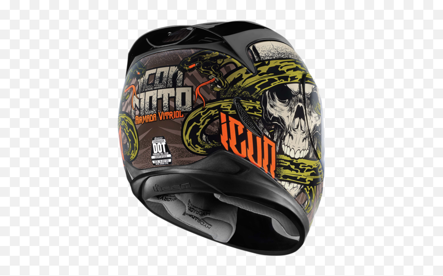 Icon Airmada Vitriol Helmet - Motorcycle Helmet Png,Icon Airmada Shell Sizes