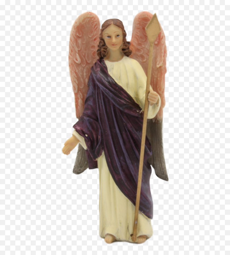 Saint Raphael Statue - Angel Png,Archangel Raphael Icon