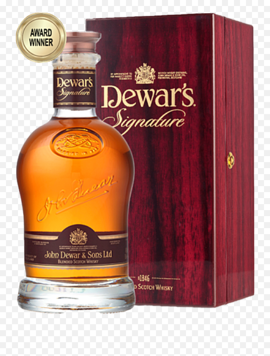 Dewaru0027s Signature Blended Scotch Whisky 750ml - Dewars Whisky Png,Chivas Regal The Icon