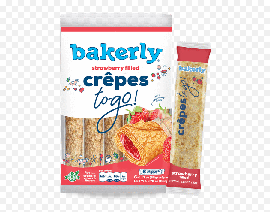 Strawberry Crêpes To - Bakerly Crepes Png,Crepe Icon