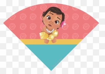 Personalizados Gratuitos Inspire Sua Festa - Cone Moana Molde Cone Moana Png,Moana Png Images