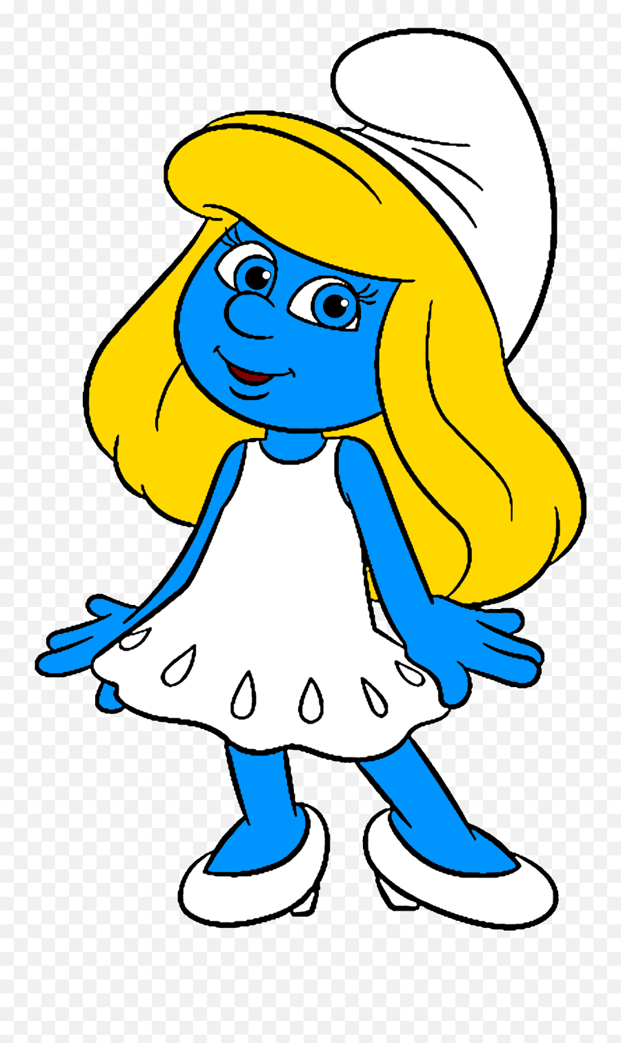 312 - Cartoon Characters With Blonde Hair Png,Smurfs Png - free transparent  png images 