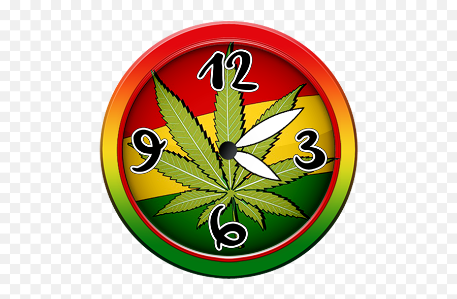 Weed Analog Clock Widget Apk 22 - Download Apk Latest Version Cool Weed Logo Png,Analog Icon