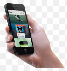 Hand - Hold Phone Png