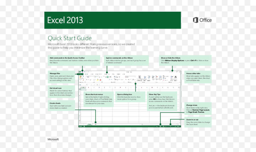 Pdf Excel 2013 English Tutorial Akbar Kanz - Academiaedu Horizontal Png,Office 2013 Ribbon Icon Set