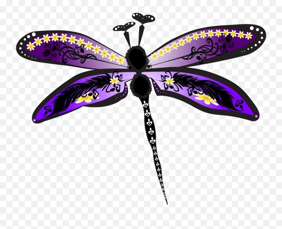 Dragonfly Vector Illustration - Bonnie Vaccaro Designs Dragonfly Png,Dragonfly Png