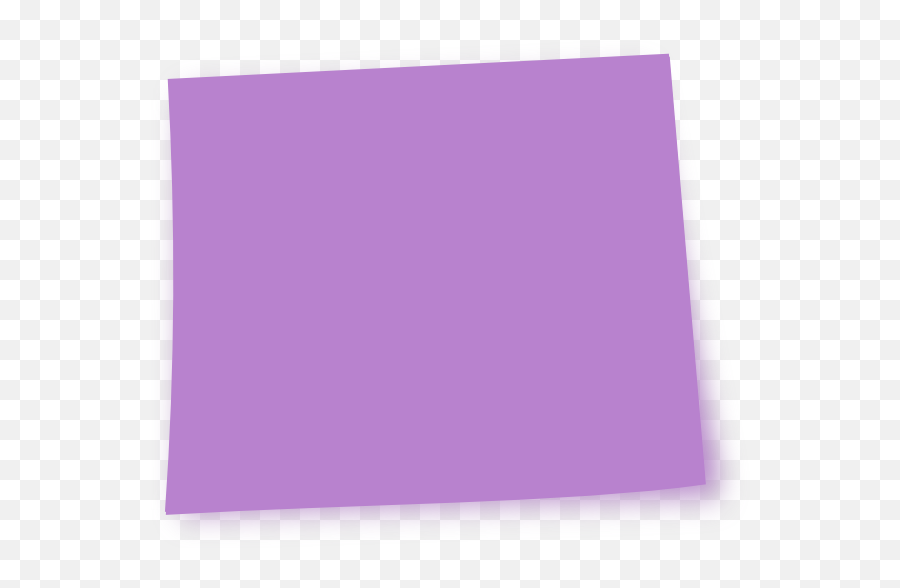 Download Pink Sticky Note Png - Purple Post It Note,It Png