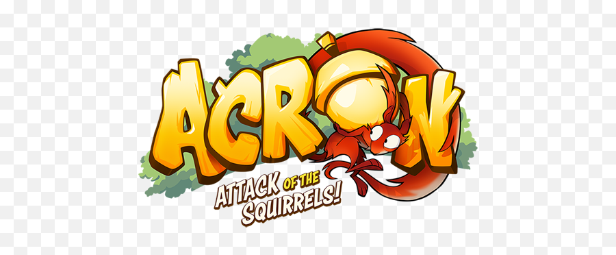 Resolution Games - Acron Attack Of The Squirrels Logo Png,Game Logo