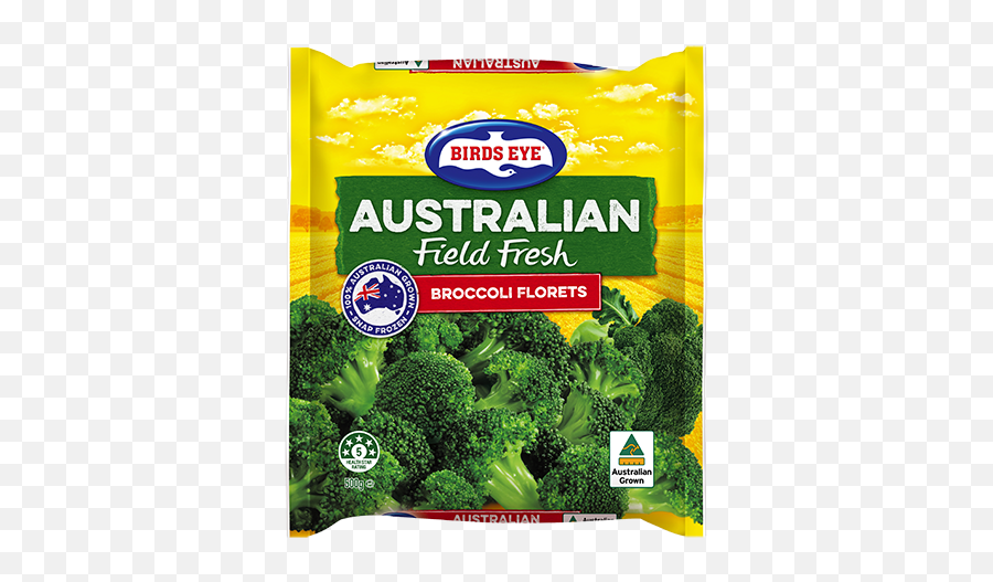 Broccoli Florets 500g Single Vegetables Frozen - Birds Eye Frozen Beans Png,Broccoli Transparent