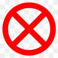 No Sign - Road For Clearway png