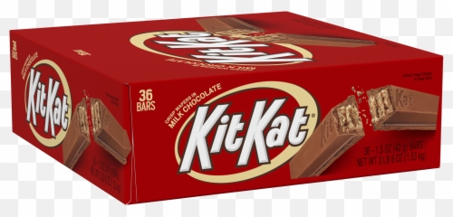 Kit Kat Chocolate Candy Standard Bar Box 15 Oz Pack Of - png