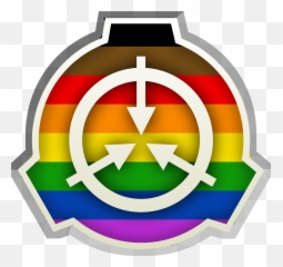 Dark Version - Scp Foundation Pride Logo Full Size PNG