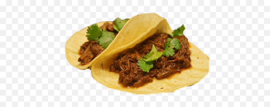 Download Barbacoa - Pulled Pork Taco Png,Tacos Png