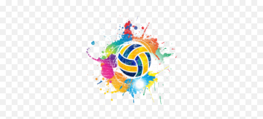 Png Volleyball Color Explosion - Abstract Color Background,Color Explosion Png