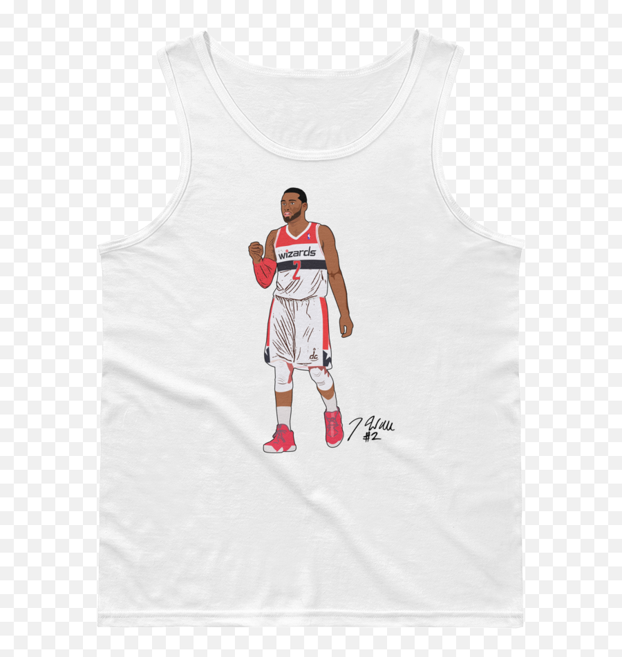 John Wall Signature Series Tank Top - Active Tank Png,John Wall Png