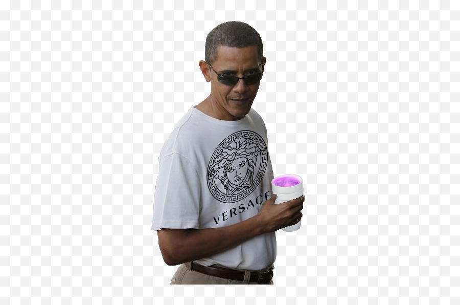Mine Edit Barack Obama - Obama Versace T Shirt Png,Obama Transparent