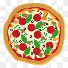 Download Tartarugas Ninjas Pizza Png - Pizza Clipart Png,Pizza Emoji Png