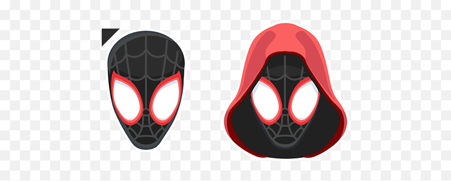 Spider - Man Miles Morales Hoodie Cursor U2013 Custom Cursor Logo Miles Morales Png,Spiderman Symbol Png