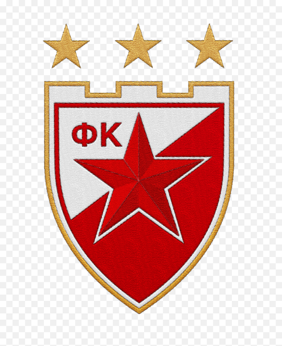 Stitched Logo Tutorial - Red Star Belgrade Logo Png,256x256 Logos