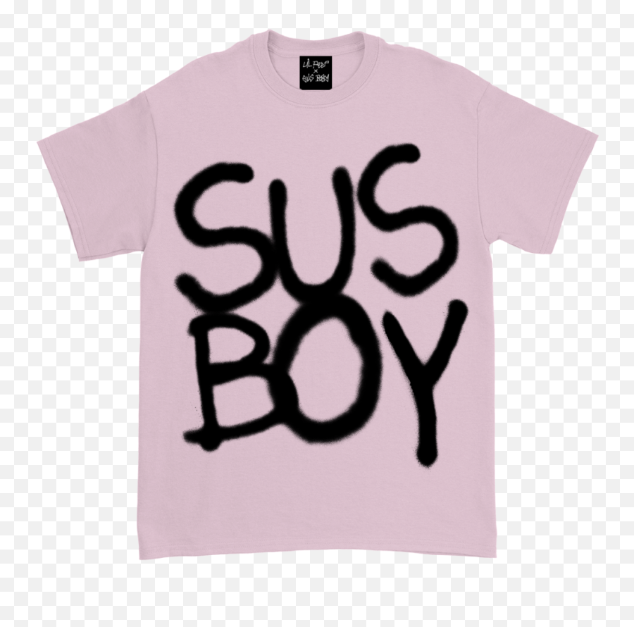 Lil Peep X Sus Boy Limited Edition Pink - Active Shirt Png,Lil Peep Logo