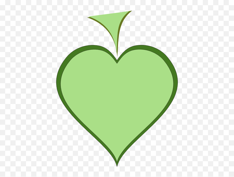 Thick Line Border Vector Illustration - Green Heart Gif Png,Green Heart Png