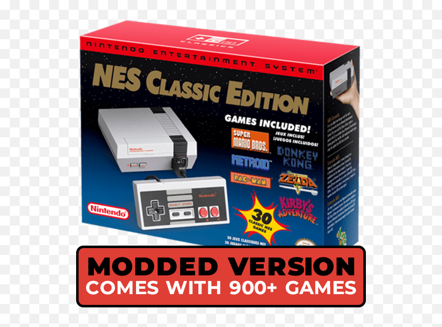 Nintendo Nes Classic Edition Modded - Memory Card Png,Nes Png