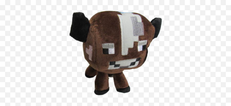 Mojang Minecraft Overworld Baby Cow 6 - Stuffed Toy Png,Minecraft Cow Png