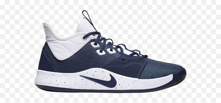 Nike Pg 3 Midnight Paul - Pg 3 Blue And White Png,Paul George Png