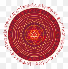 Circle Magiccircle Magic Fantasy Red Symbol Evil Power - Red Magic Circle Png,Magic Circle Png