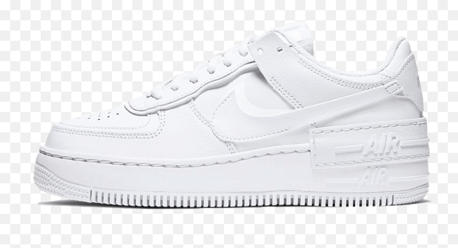 Air Force 1 W Shadow Triple White - Nike Air Force 1 Chrome Swoosh Png,Air Force Png