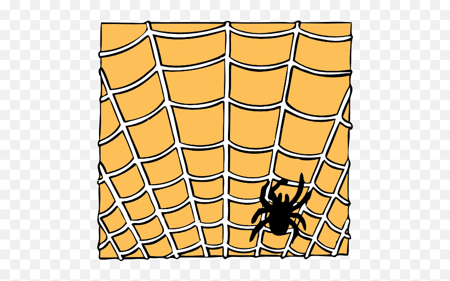 Spider - Royalty Free Cartoon Animated Spider Web Png,Spider Web Clipart Png