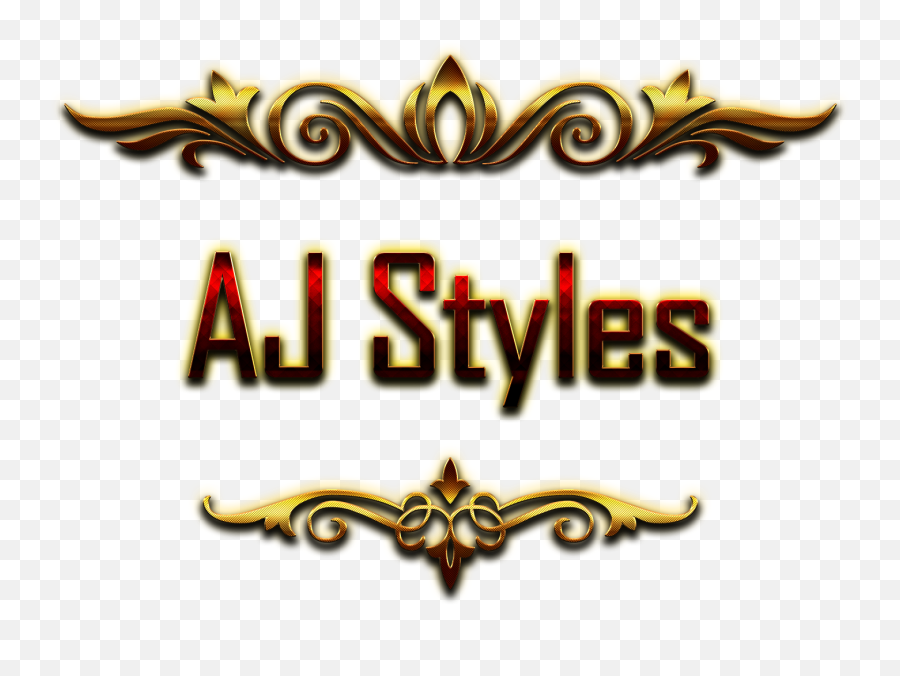 Aj Styles Decorative Name Png - Yogesh Name,Aj Styles Logo Png