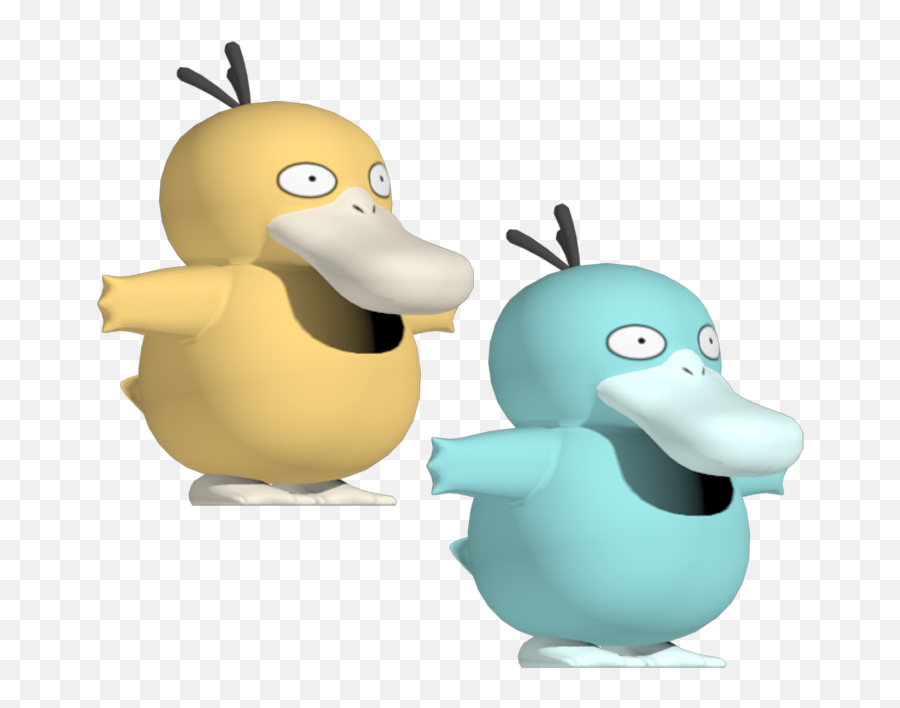 3ds - Psyduck 3d Model Png,Psyduck Png