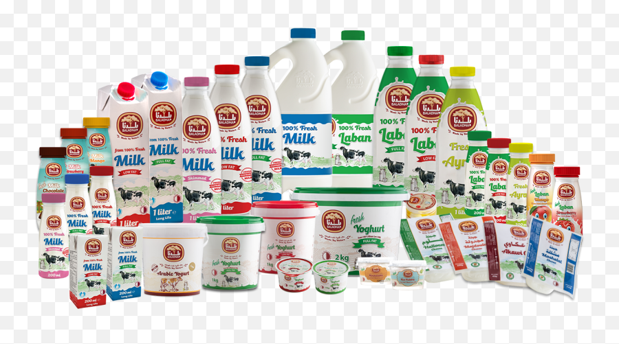 Baladna Food Industries - Plastic Bottle Full Size Png Baladna Qatar,Milk Bottle Png