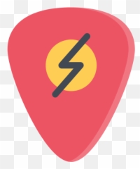 Guitar Pick Plectrum Png Icon - Guitar Pick Sprite Transparent,Guitar Pick Png