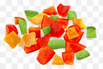 Download Hd Bell Pepper - Sliced Red Png Slices Of Transparent Background