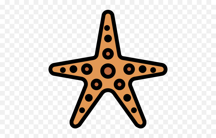 Starfish - Free Animals Icons Dot Png,Starfish Clipart Png