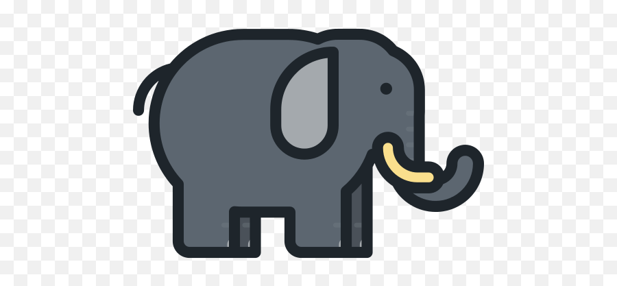Elephant Png Icon 3 - Png Repo Free Png Icons Elefante Negro Png,Elephant Transparent Background