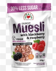 Crunchy Muesli With Blackberry U0026 Raspberry U2013 Vitalia Healthy - Muesli Vitalia Png,Blackberries Png