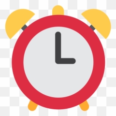 Alarm Clock Emoji - Clock Png Emoji,Clock Emoji Png