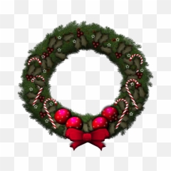 Hd Png Christmas Wreath Decoration Images Free Download - Advent Transparent Clipart