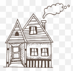 Vintage House Clip Art - Free Home Sweet png
