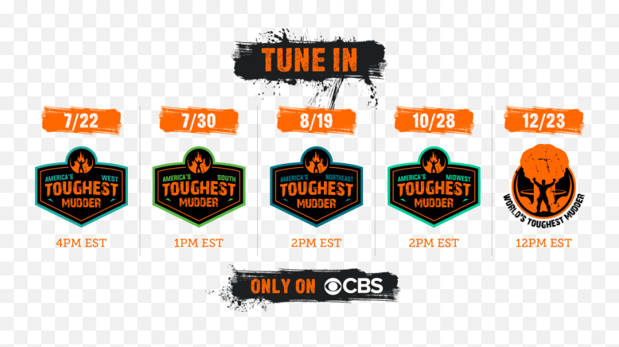 Toughest Mudder Tv Series - Tough Mudder Logo Png,Tough Mudder Logos