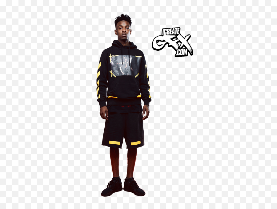 21 Savage Full Body - 21 Savage Offwhite Png,21 Savage Transparent ...