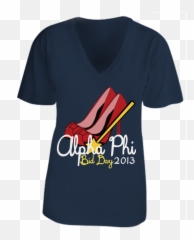 Download Alpha Phi Ruby Slippers Bid Day - Bid Day Sorority Short Sleeve Png,Ruby Slippers Png