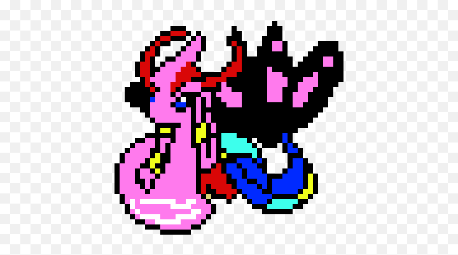 Mega Milotic Y Pixel Art Maker - Fake Yugioh Cards Png,Milotic Png